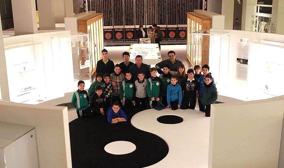Polisportiva al museo... i primi a visitare il rinnovato museo