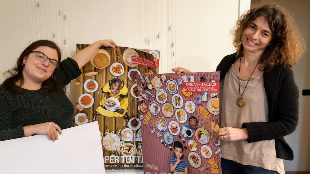 PAUSA - Rosanna e Francesca si confrontano con il cibo del mondo