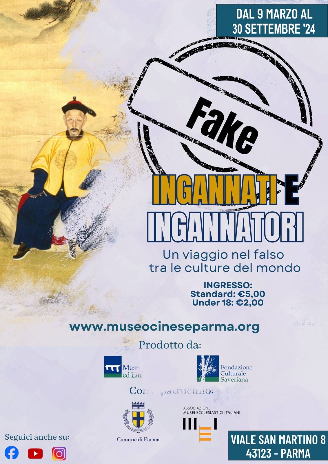 Mostra 2024 Fake ingannati e ingannatori