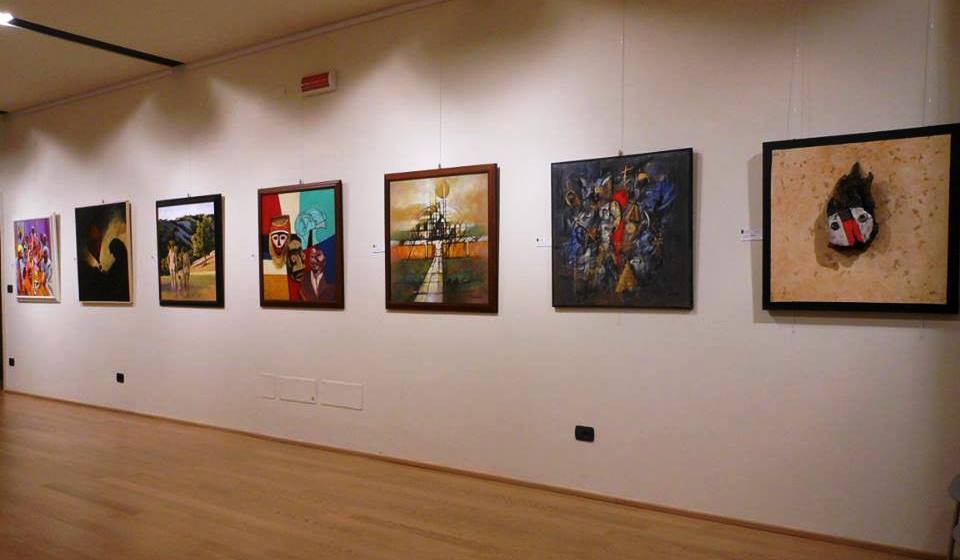 Sala Espositiva, quadri del Calendario Incontri 2017