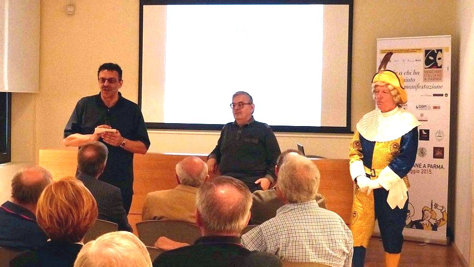 Anche la Maschera di Parma Dsèvod, presente al museo