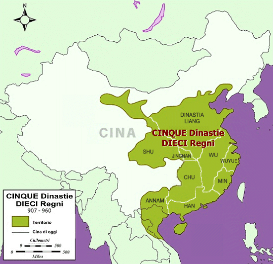 5 Dinastie - 10 Regni 907-960