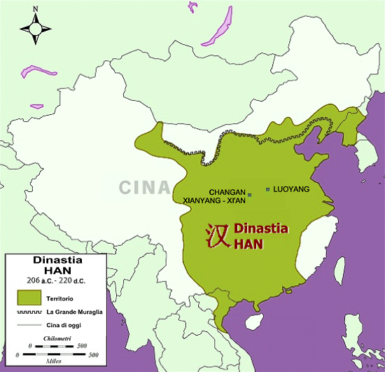 Dinastia Han 206 a.C.-220 d.C.