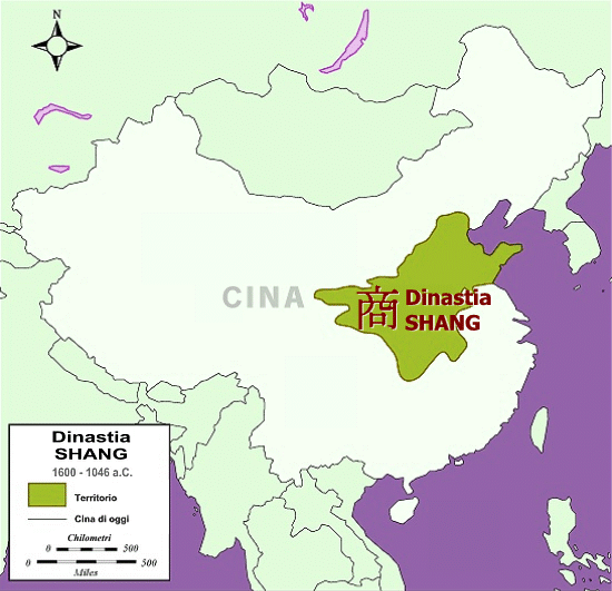 Dinastia Shang 1600-1046 a.C.